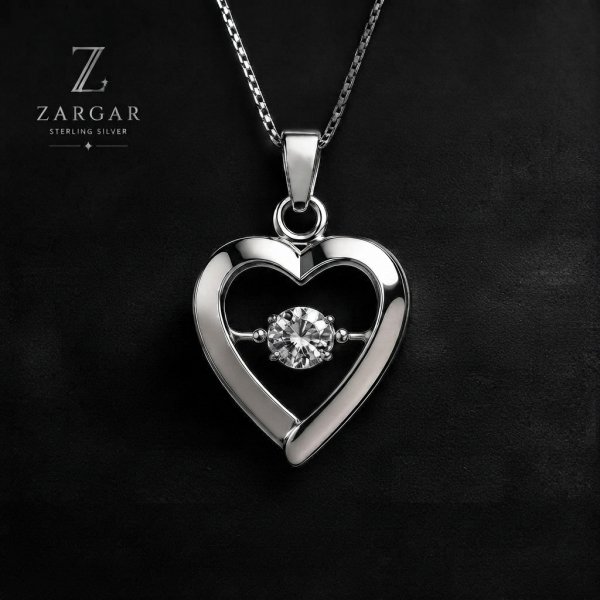 Heartbeat Silver Locket