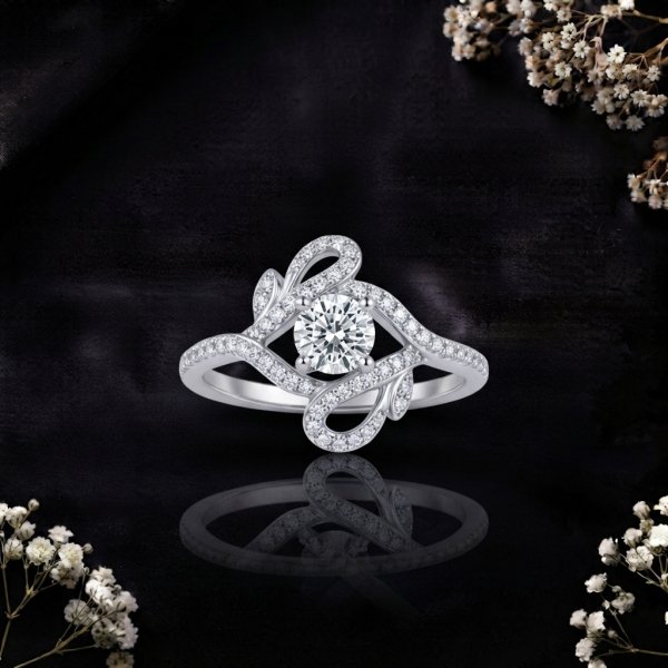 Serenade Floral 925 Silver Ring